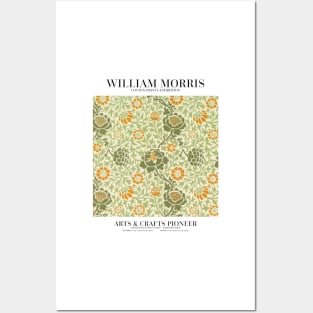 William Morris Floral Pattern, Exhibition Art Design, Art Nouveau Poster Posters and Art